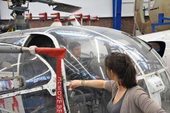 Ruben in de Heli